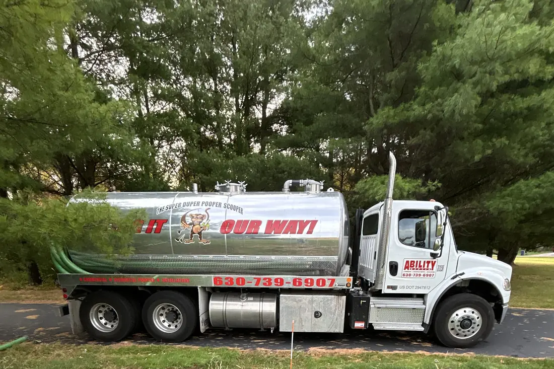 Ability truck side — Super Duper Pooper Scooper and 630-739-6907